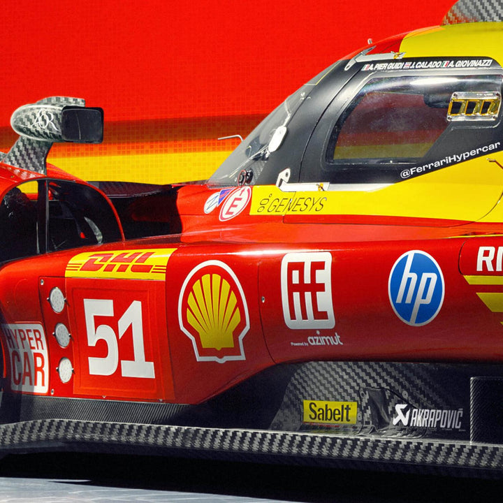 Ferrari - 499P - 24h Le Mans - 2024 Poster