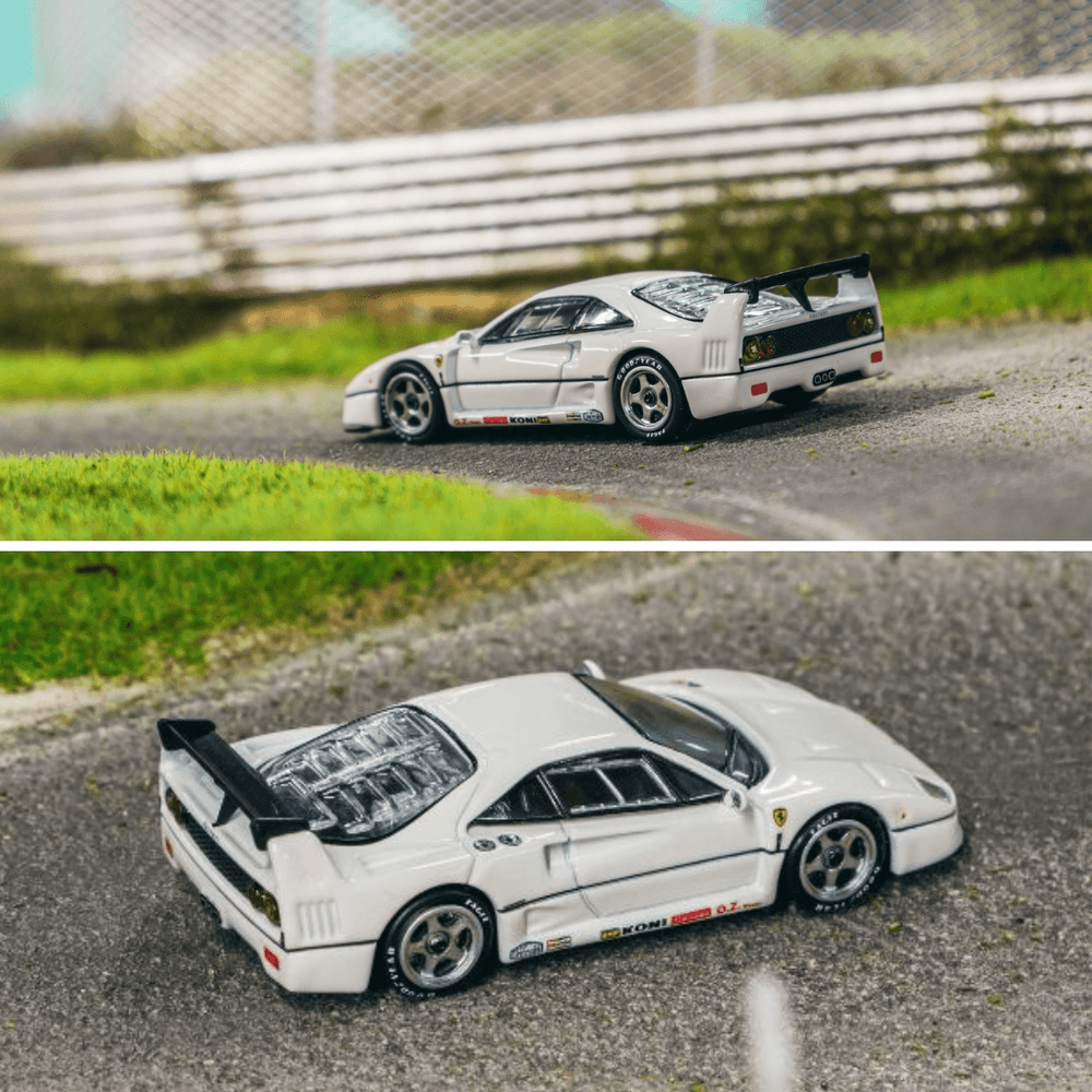 KOVOVÉ a RESIN MODELY | Ferrari F40 Lightweigh - red TARMAC 1:64 KOVOVÉ a RESIN MODELY | Ferrari F40 Lightweigh - red TARMAC 1:64