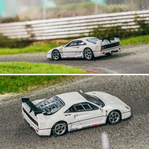 1/64 - Ferreri F40 White Lightweight - Tarmac Works