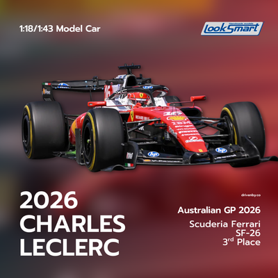 Charles Leclerc Ferrari SF-26 Australian GP Special Livery 2026 - Looksmart Model Car