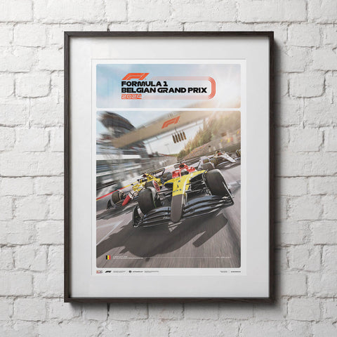 FORMULA 1 BELGIAN GRAND PRIX 2024 Poster