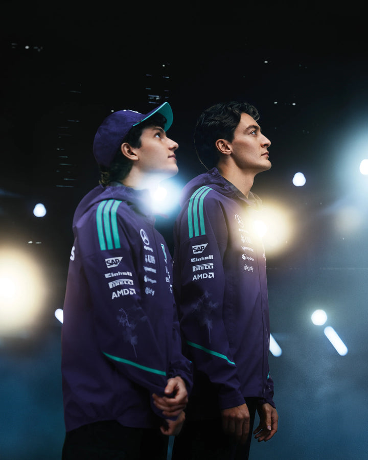 Mercedes-AMG Petronas F1 Team 2026 Vanda Bloom Team Rain Jacket Purple