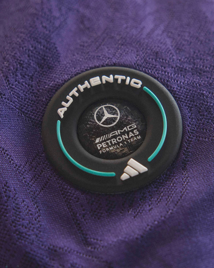 Mercedes-AMG F1 Team 2026 Singapore GP Vanda Bloom Authentic Driver Tee Purple