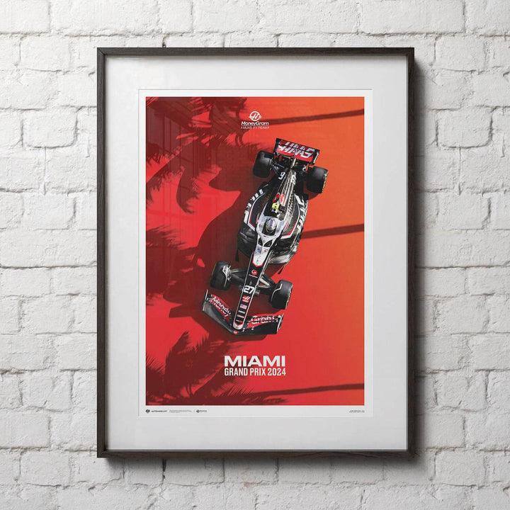 MoneyGram Haas F1 Team - Miami Grand Prix – 2024 Poster