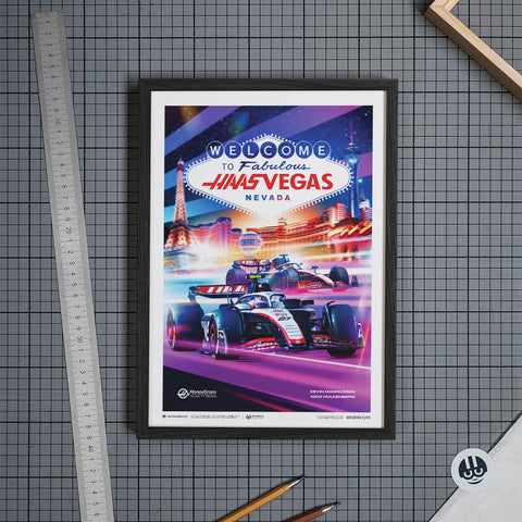 MoneyGram Haas F1 Team - Las Vegas Grand Prix - 2023 Automobilist Poster