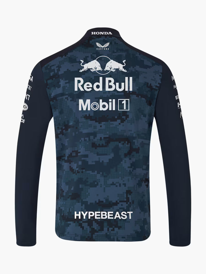 Red Bull Racing F1 x HypeBeast 2025 Half Zip Sweatshirt