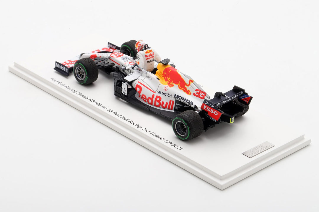Max Verstappen Red Bull F1 RB16B Turkish GP 2021 Special Figure Edition 1:43 Spark Model Car