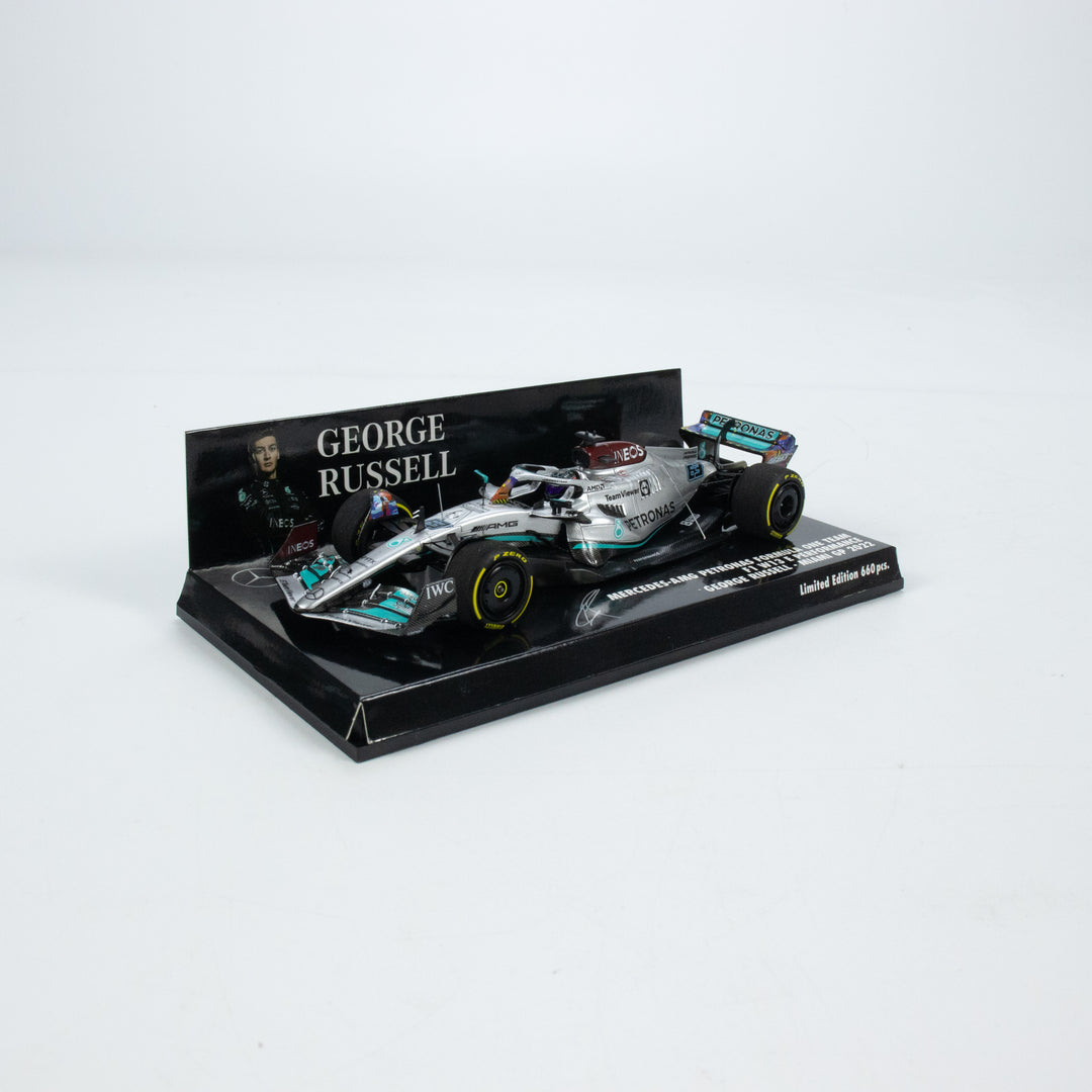Mercedes AMG F1 - W13E Miami GP 2022 F1 Model Car - Lewis Hamilton - Minichamps