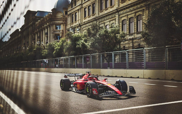Scuderia Ferrari SF-23 Charles Leclerc Azerbaijan GP 2023 F1 Looksmart Model Car - First podium of the season.