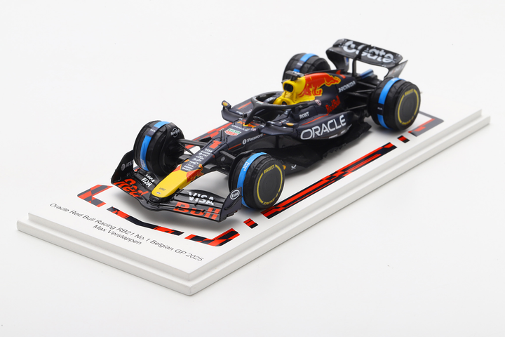 Max Verstappen Red Bull F1 RB21 Belgium GP 2025 Special Figure Edition 1:43 Spark Model Car