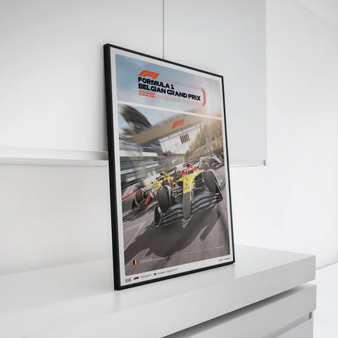 FORMULA 1 BELGIAN GRAND PRIX 2024 Poster