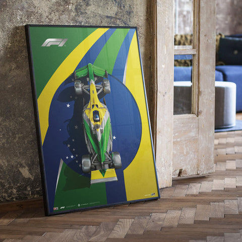 Formula 1® - Brazilian Tribute - 2024 | Collector’s Edition Poster