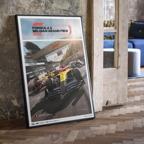 FORMULA 1 BELGIAN GRAND PRIX 2024 Poster