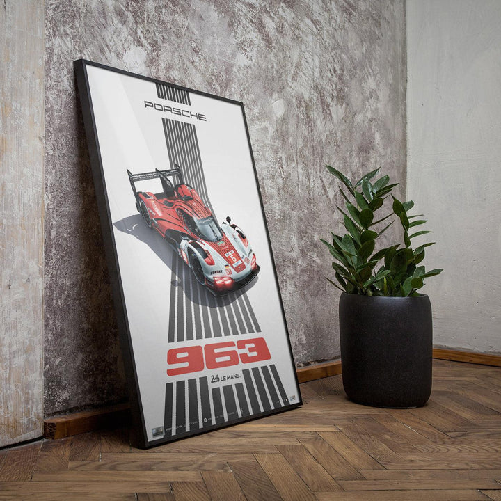 Porsche 963 | 24h of Le Mans 2025 | Official Automobilist Poster