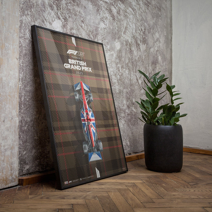 FORMULA 1 BRITISH GRAND PRIX 2025 | Official Automobilist Event Poster