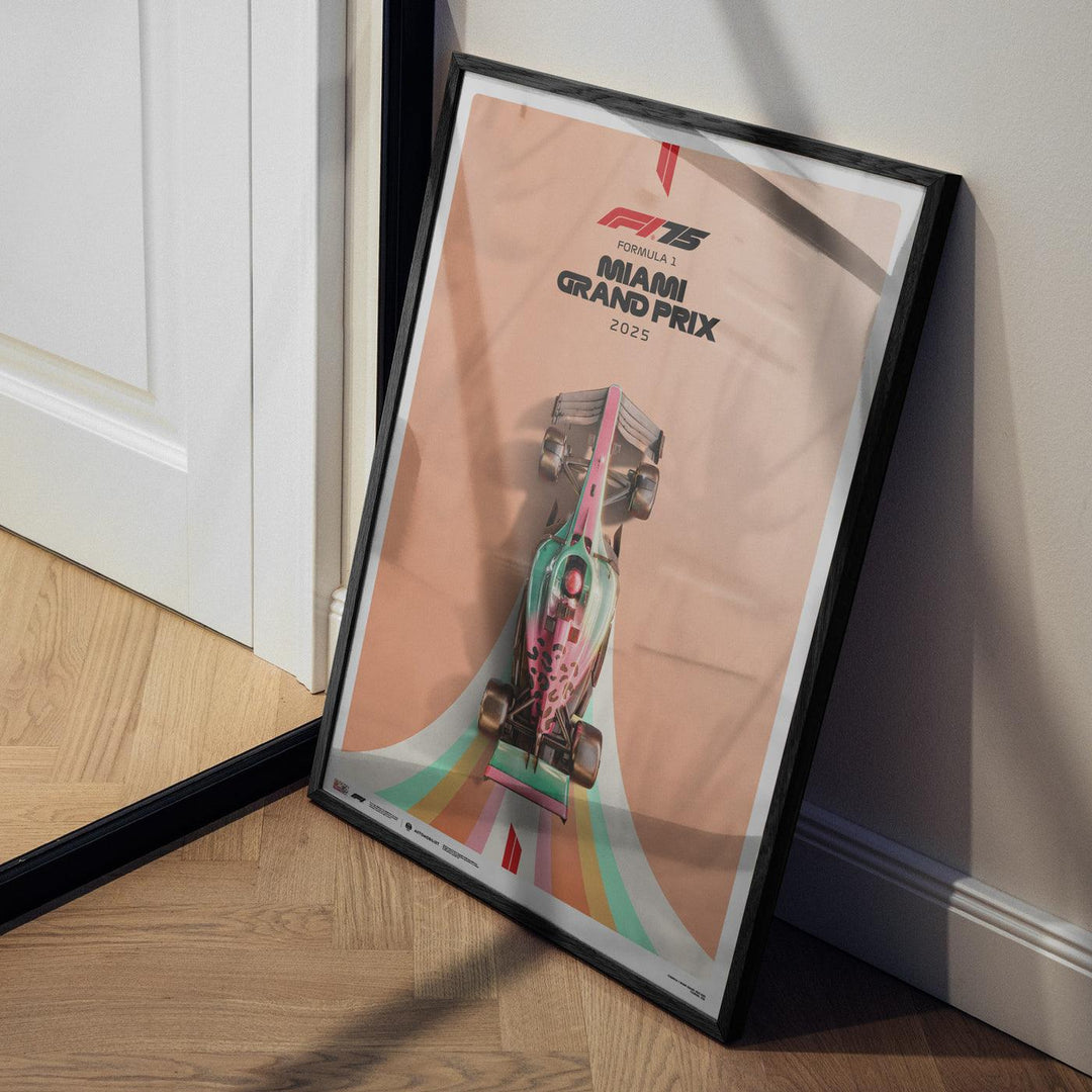 FORMULA 1 MIAMI GRAND PRIX 2025 | Official Event Automoilist Poster