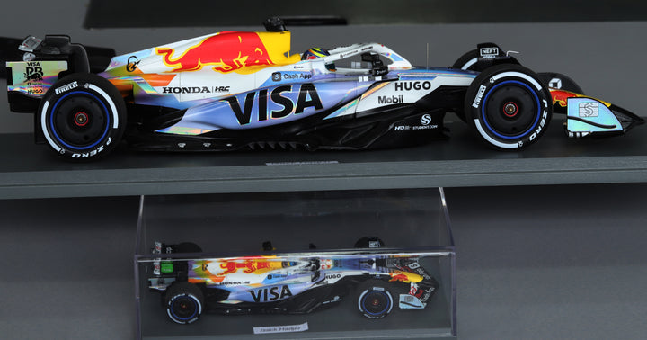 Isack Hadjar Las Vegas GP 2025 Racing Bulls VCARB 02 Special Livery Model Car - Spark Model