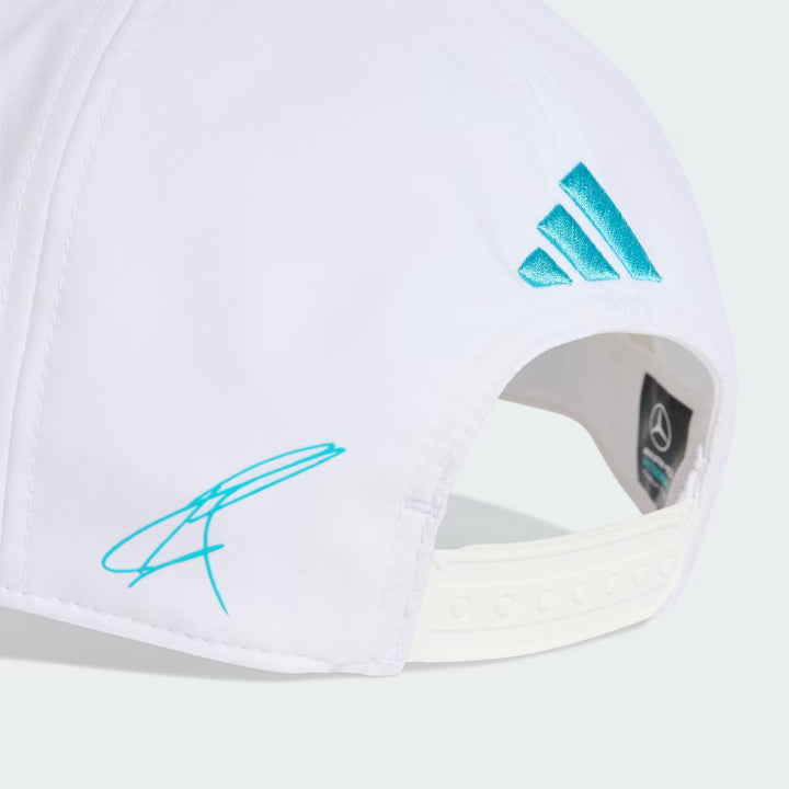 George Russell 63 Driver Cap 2026 Mercedes-AMG Formula 1 Team - White