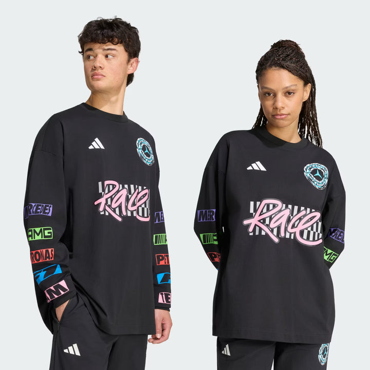 Mercedes-AMG Petronas F1 Team 2026 Lights On Longsleeve T-shirt