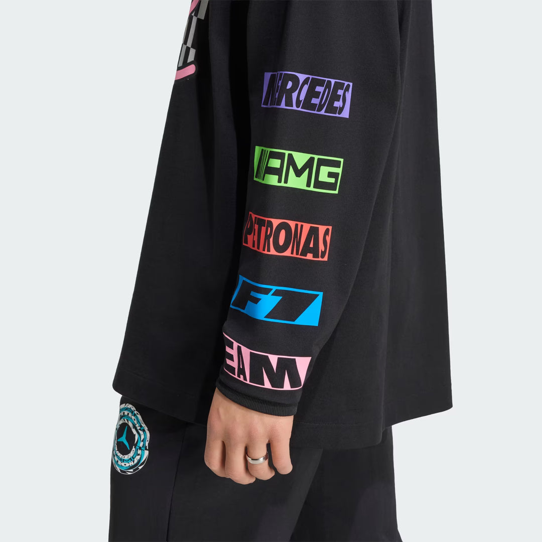 Mercedes-AMG Petronas F1 Team 2026 Lights On Longsleeve T-shirt