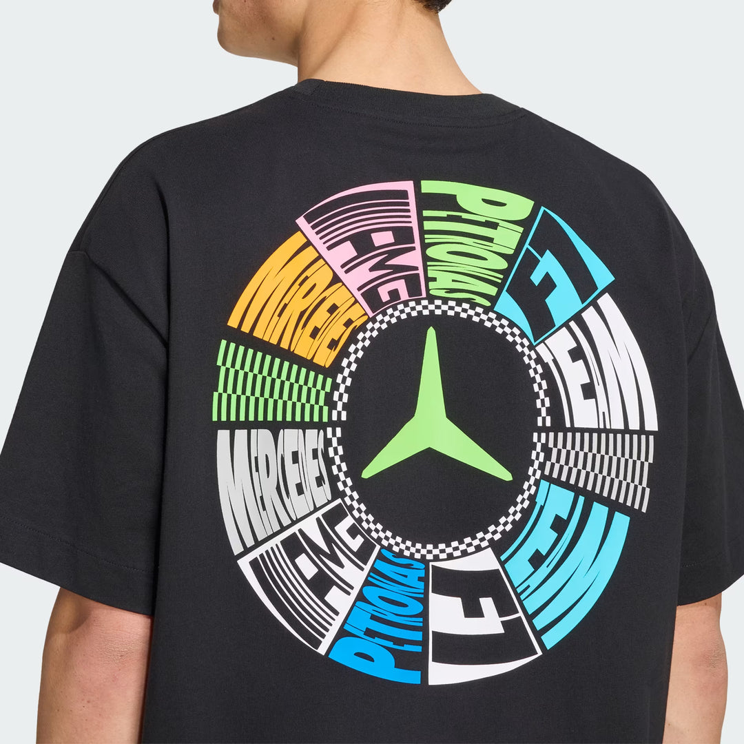 Mercedes-AMG Petronas F1 Team 2026 Lights On Oversized T-shirt