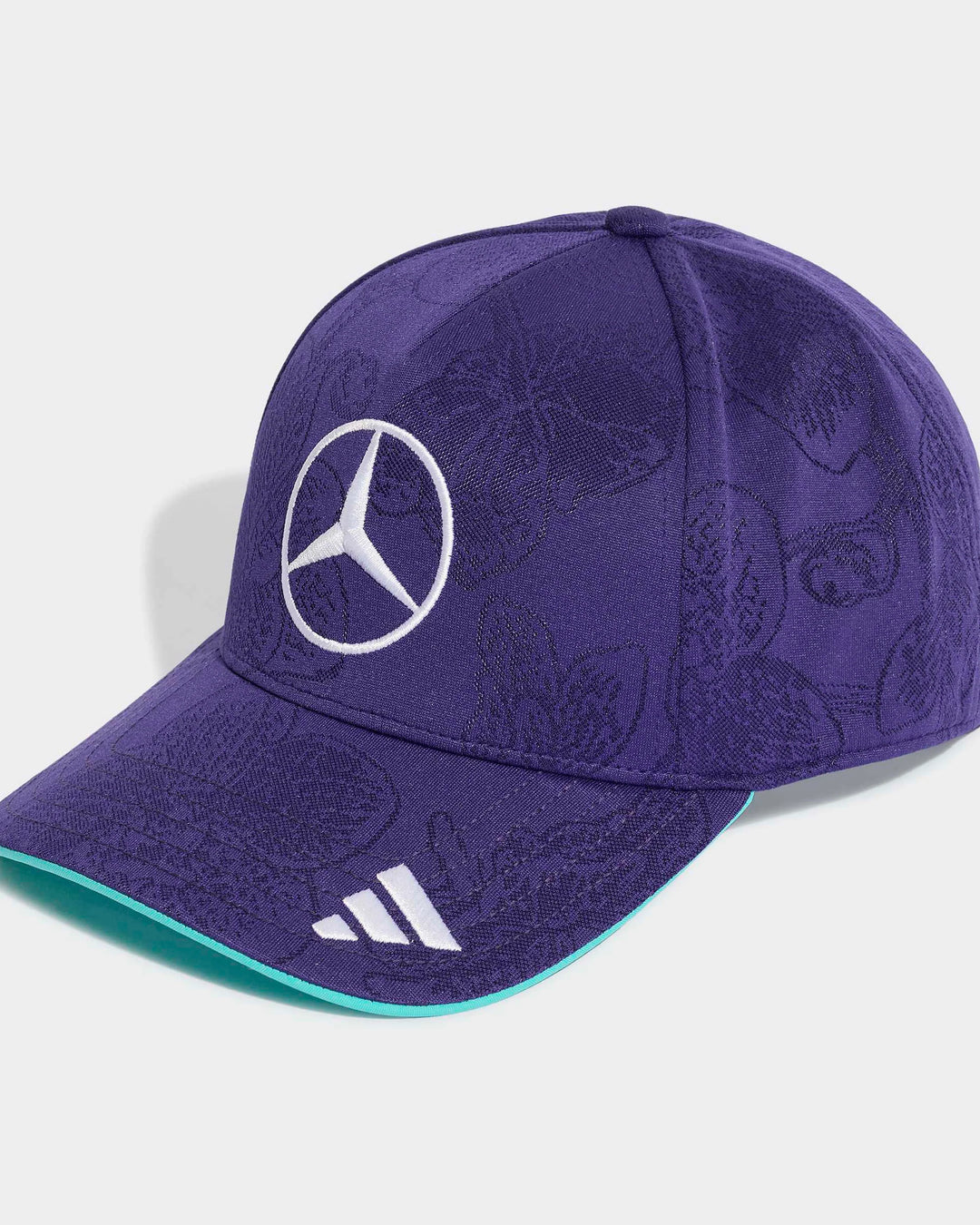Mercedes-AMG F1 Team 2026 Singapore GP Special Edition Vanda Bloom Driver Cap Purple