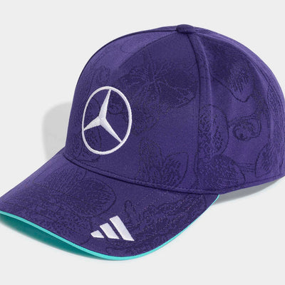 Mercedes-AMG F1 Team 2026 Singapore GP Special Edition Vanda Bloom Driver Cap Purple