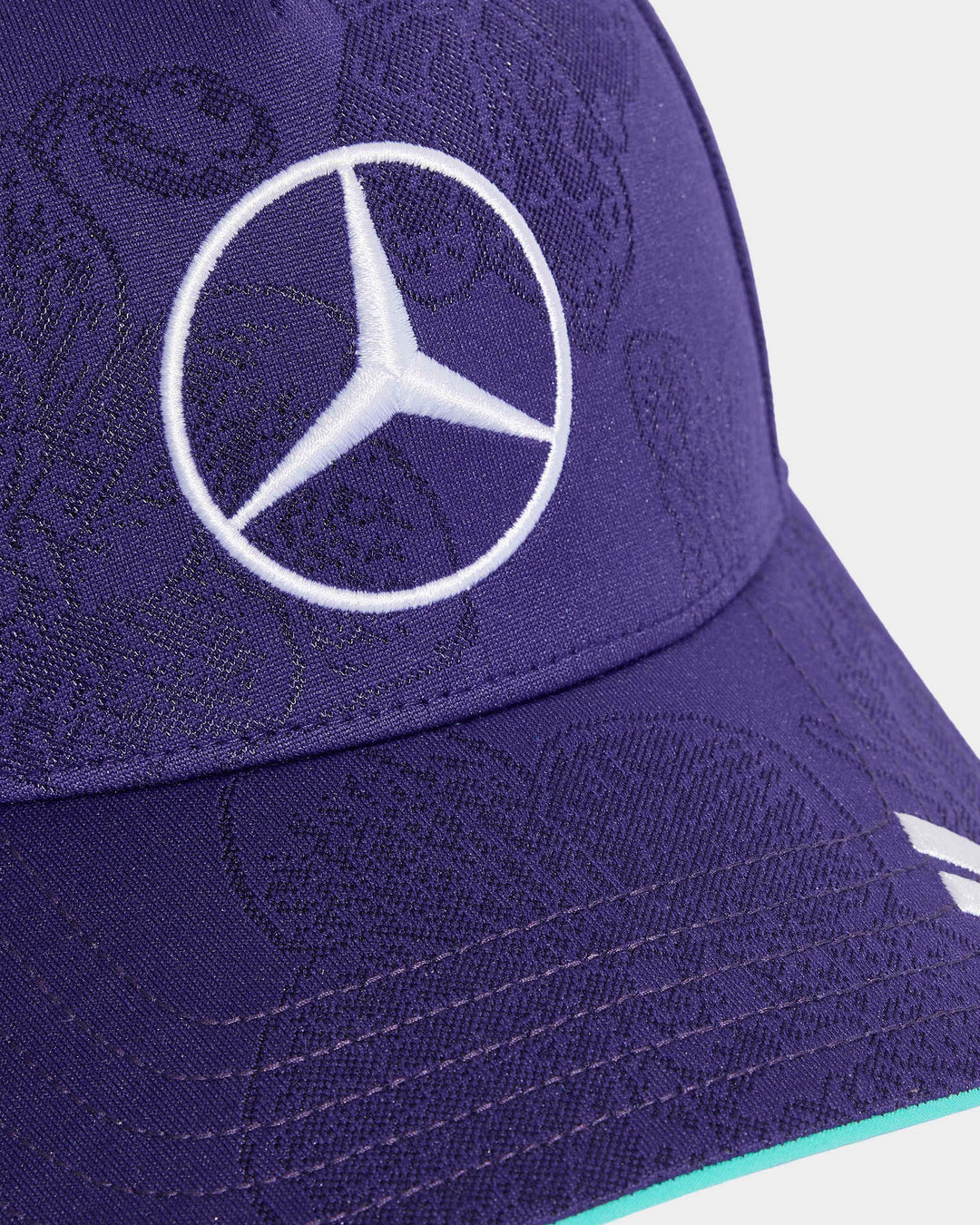 Mercedes-AMG F1 Team 2026 Singapore GP Special Edition Vanda Bloom Driver Cap Purple