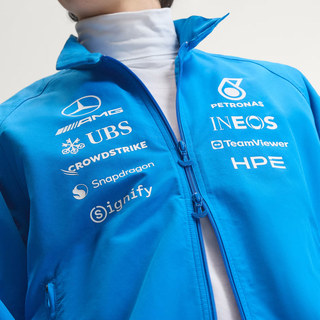 Mercedes-AMG Petronas F1 Team 2026 Blue Wonder Harrington Jacket