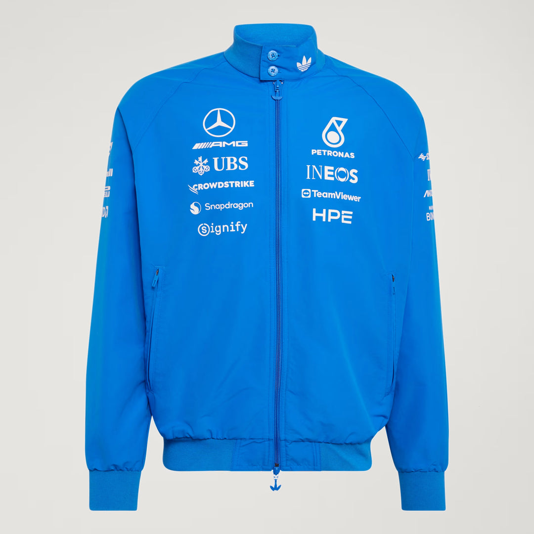 Mercedes-AMG Petronas F1 Team 2026 Blue Wonder Harrington Jacket