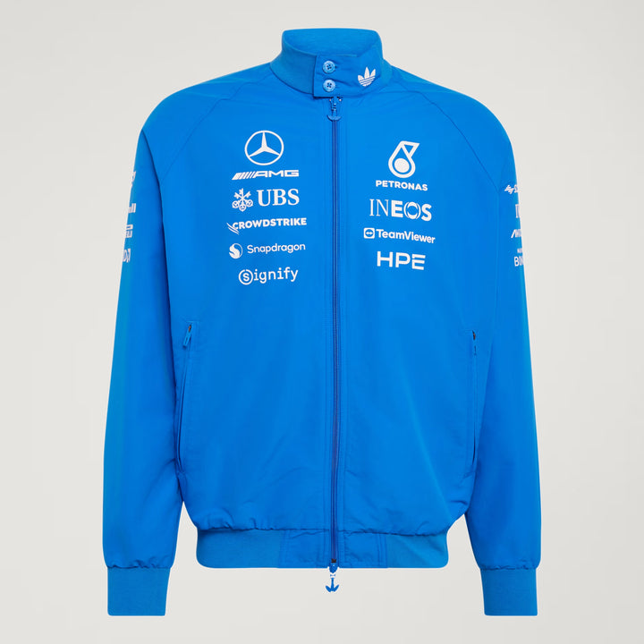 Mercedes-AMG Petronas F1 Team 2026 Blue Wonder Harrington Jacket