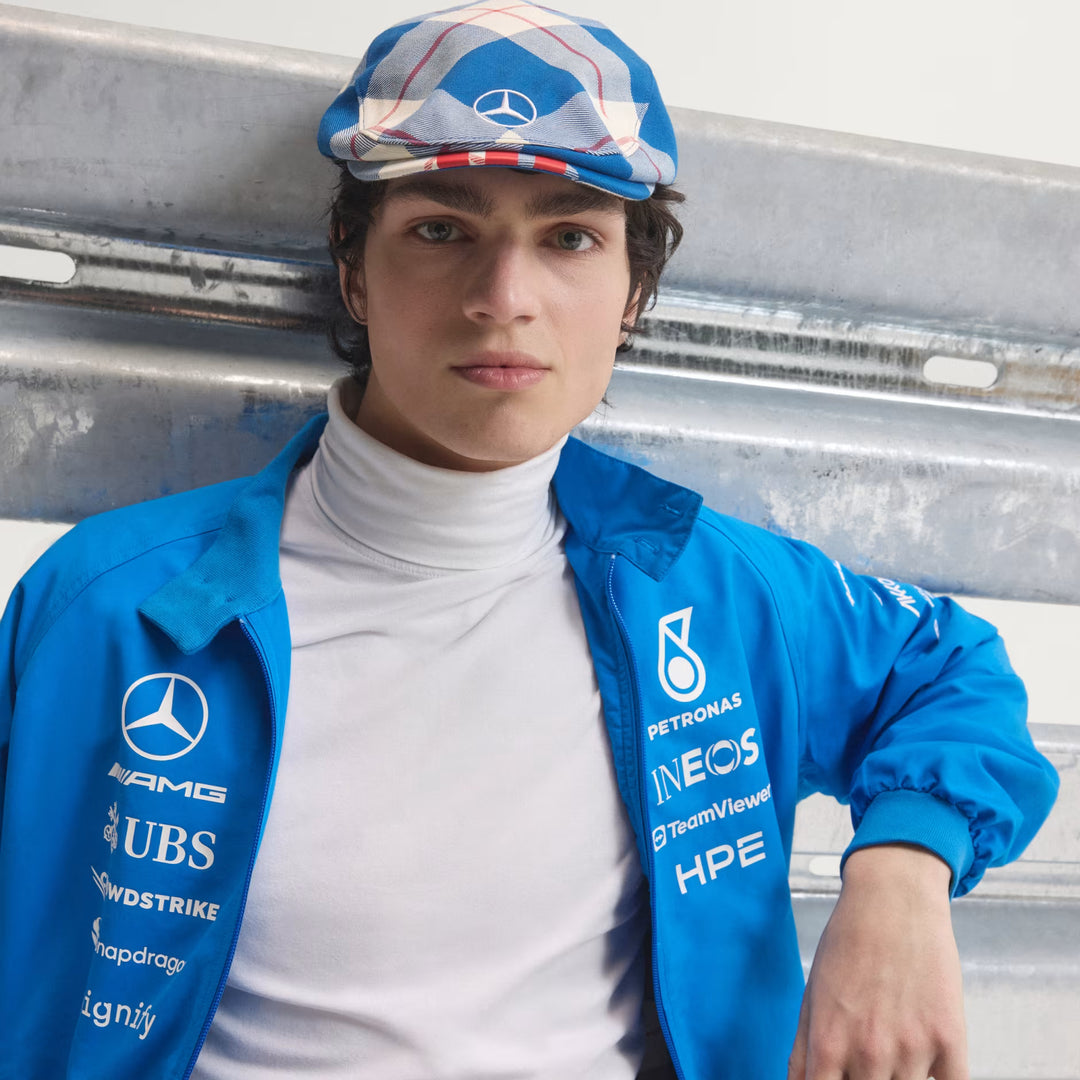 Mercedes-AMG Petronas F1 Team 2026 Blue Wonder Harrington Jacket