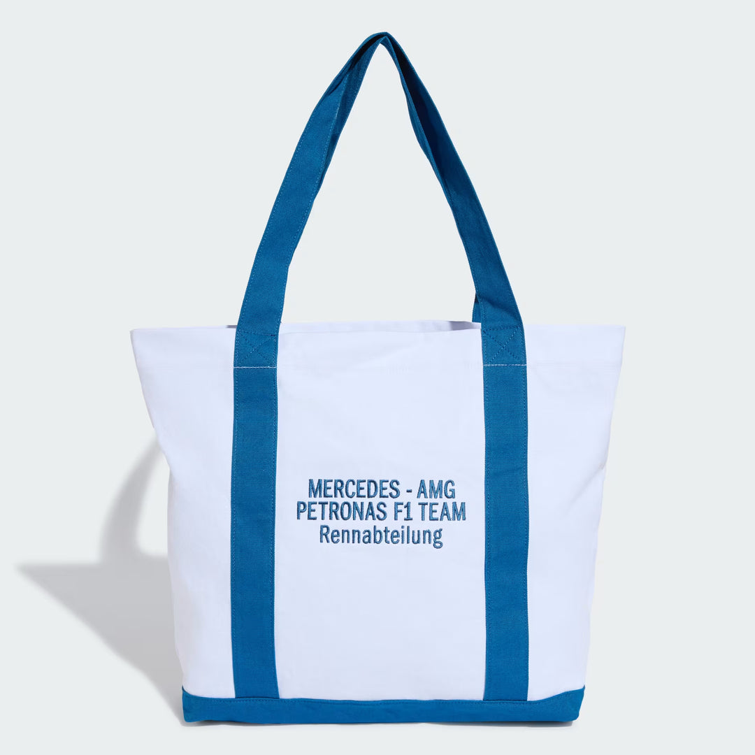Mercedes-AMG Petronas Formula 1 Team 2026 Blue Wonder Tote White