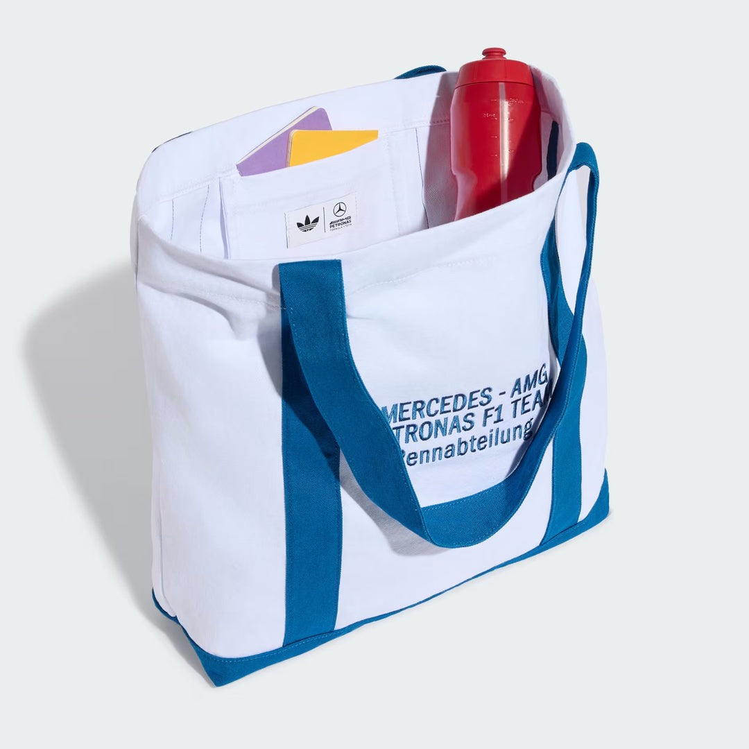 Mercedes-AMG Petronas Formula 1 Team 2026 Blue Wonder Tote White