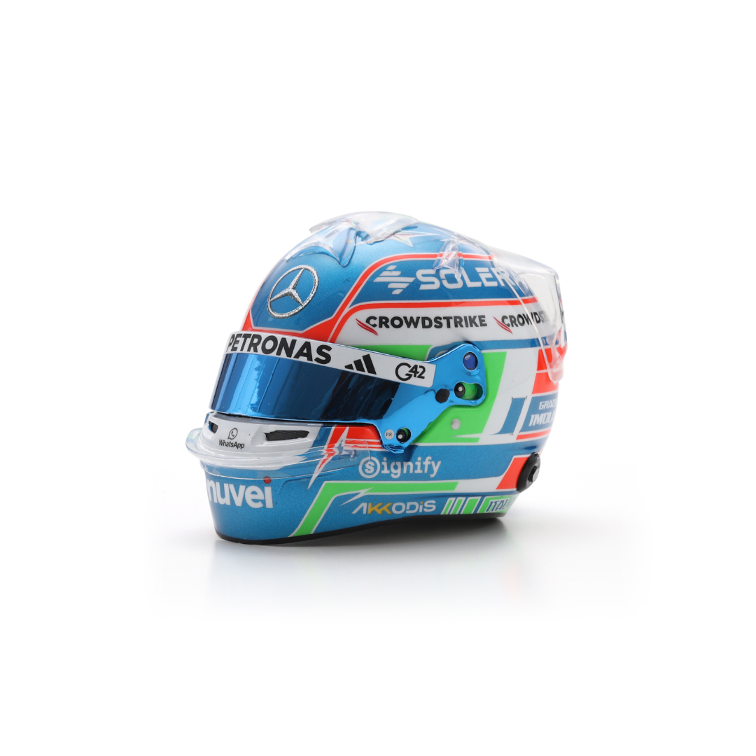 Kimi Antonelli Helmet Emilia Romagna GP 2025 - Mercedes-AMG PETRONAS F1 Team - 1:5 Spark Model Helmet