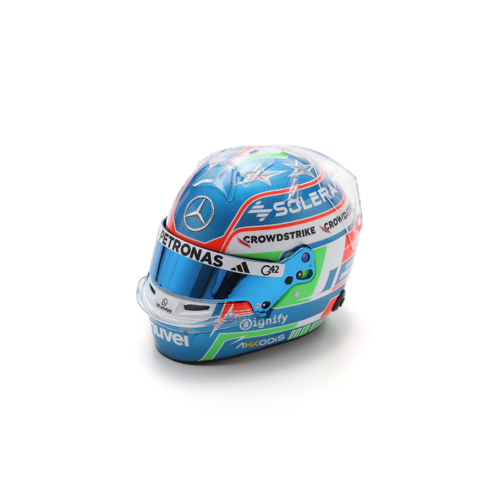 Kimi Antonelli Helmet Emilia Romagna GP 2025 - Mercedes-AMG PETRONAS F1 Team - 1:5 Spark Model Helmet