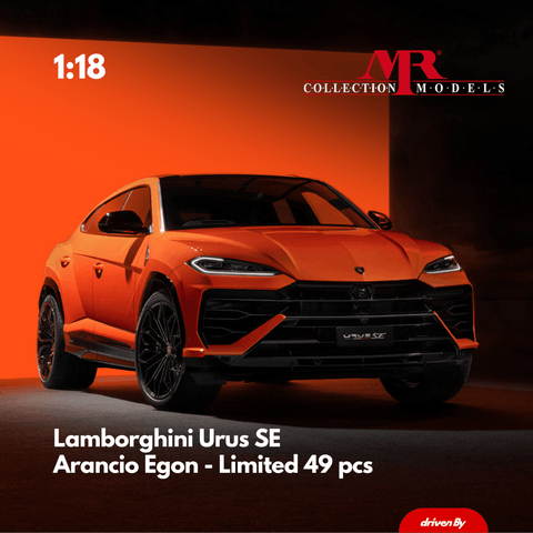 Lamborghini Urus SE Arancio Egon 1 18 Model Car Mr Collection
