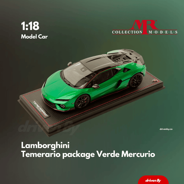 Lamborghini Temerario Alleggerita Package Verde Mercurio  - 1:18 MR Collection