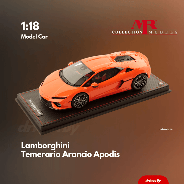 Lamborghini Temerario Arancio Apodis - 1:18 MR Collection