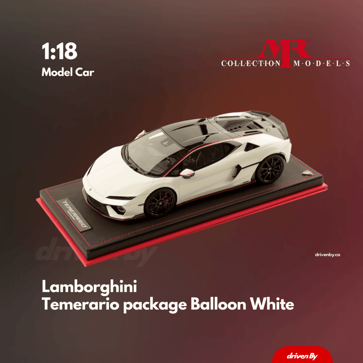 Lamborghini Temerario Alleggerita Package Balloon White  - 1:18 MR Collection