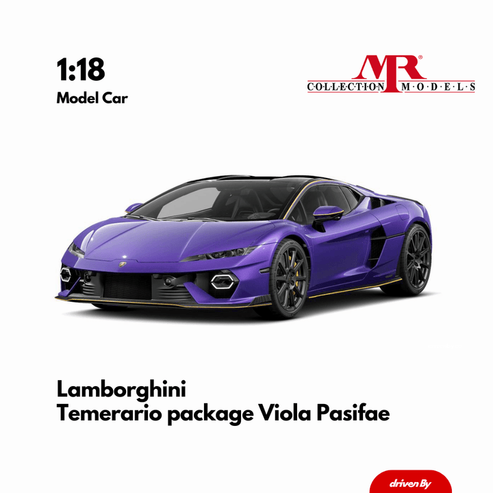 Lamborghini Temerario Alleggerita Package Viola Pasifae Limited Edition 99 pcs  - 1:18 MR Collection