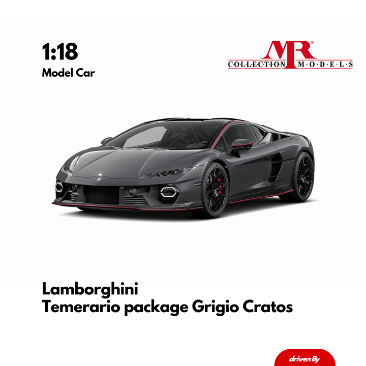 Lamborghini Temerario Alleggerita Package Grigio Cratos Limited Edition 99 pcs - 1:18 MR Collection