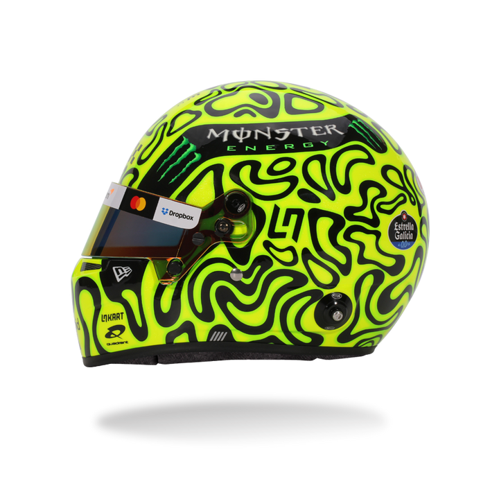 Lando Norris Helmet Season 2025 McLaren F1 Team - BELL 1:2 Mini Model Helmet