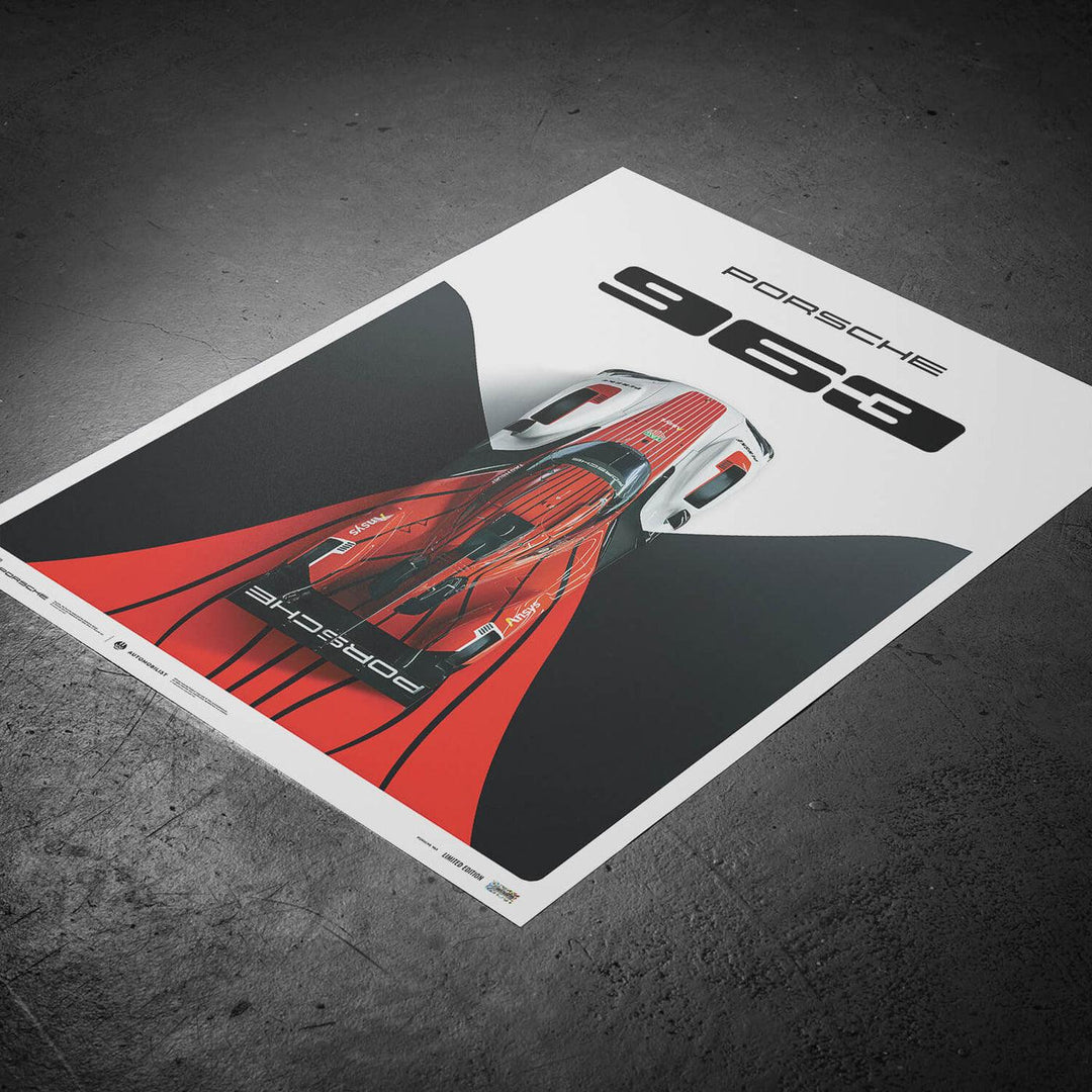 Porsche - 963 - 24h Le Mans - 2024 Poster