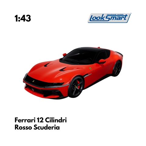 FERRARI 12 CILINDRI - Looksmart Model Car