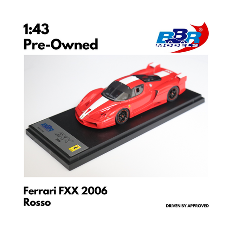 Ferrari FXX 2006 Rosso - Car2 - BBR 1:43 Model Car