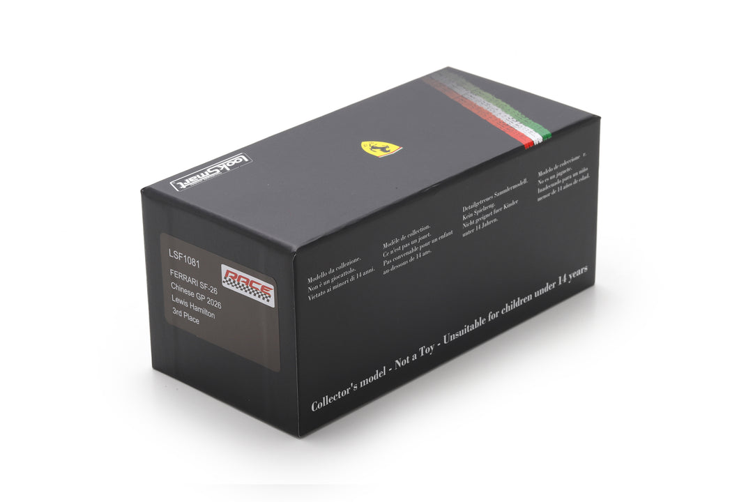 Lewis Hamilton Ferrari SF-26 Chinese GP 2026 - Looksmart Model Car