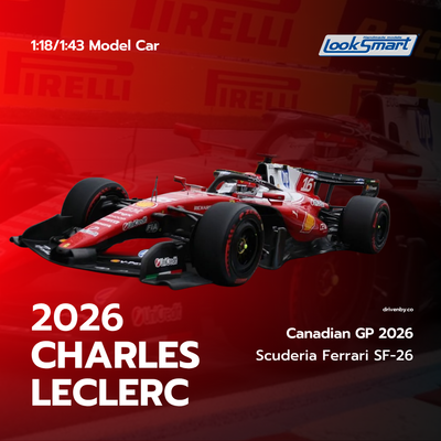 Charles Leclerc Ferrari SF-26 Canadian GP 2026 - Looksmart Model Car
