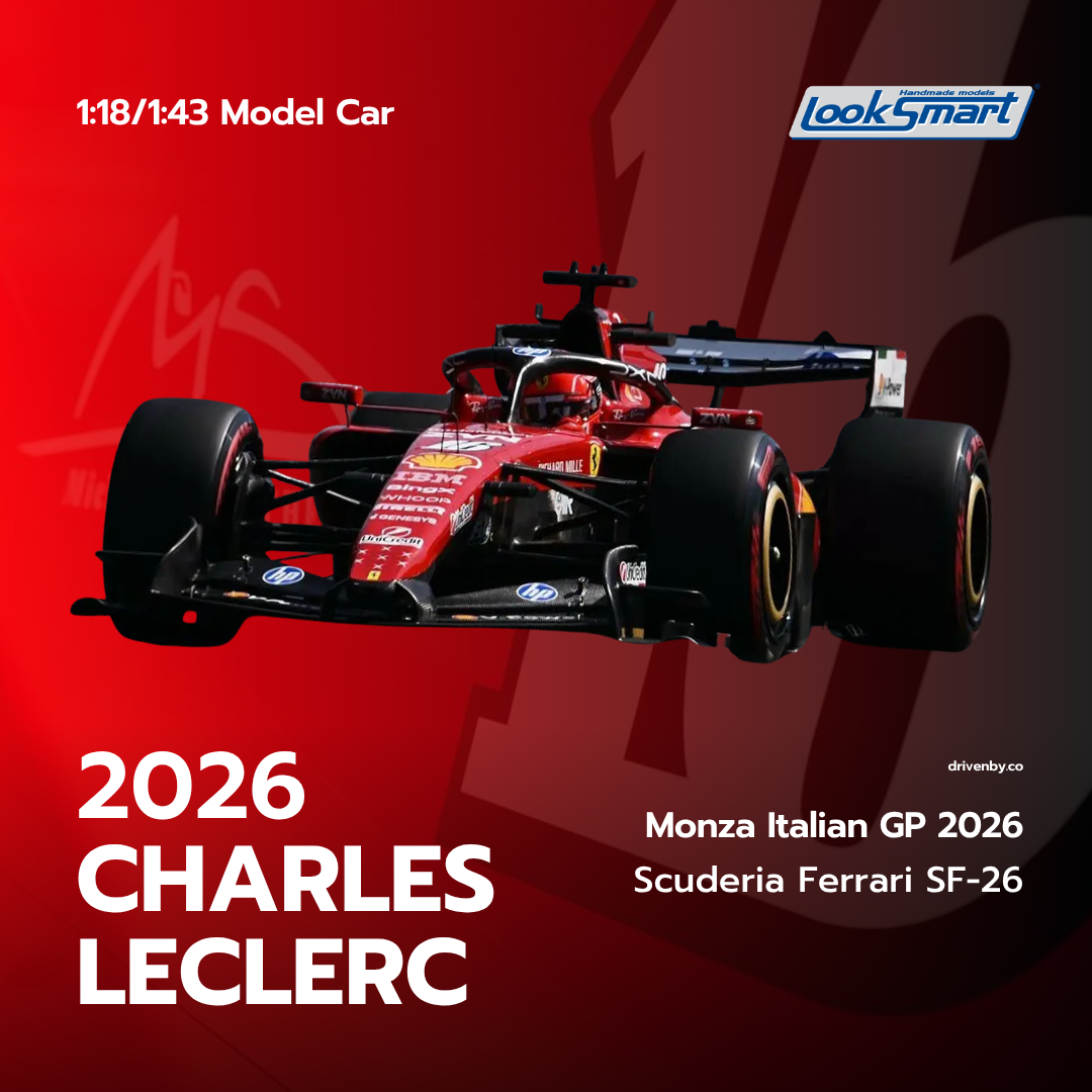 Charles Leclerc Monza Italian GP 2026 Scuderia Ferrari SF-26 - Looksmart Model Car