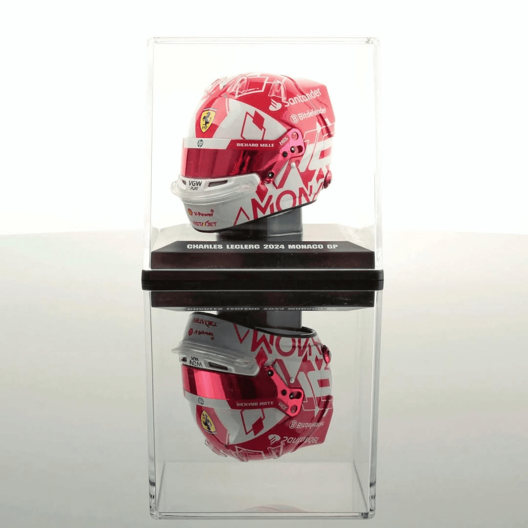 Charles Leclerc - Scuderia Ferrari Monaco GP 2024 Helmet - 1:5 Model Helmet Looksmart